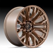 Fuel Rebar 6 D850 Platinum Bronze Custom Truck Wheels